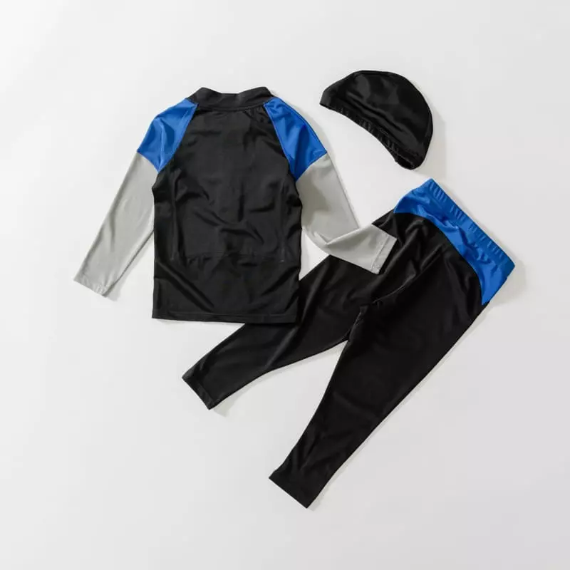 U & I - Korean Children Fashion - #Kfashion4kids - Rash Zip-up Set - 7