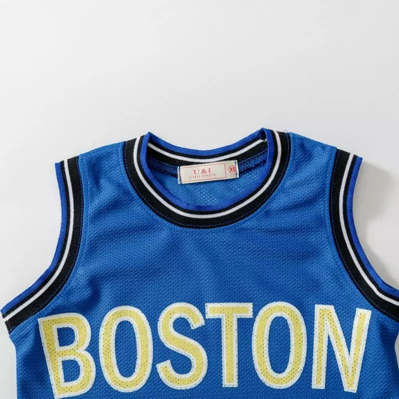 U & I - Korean Children Fashion - #discoveringself - Boston Sleeveless Top Bottom Set