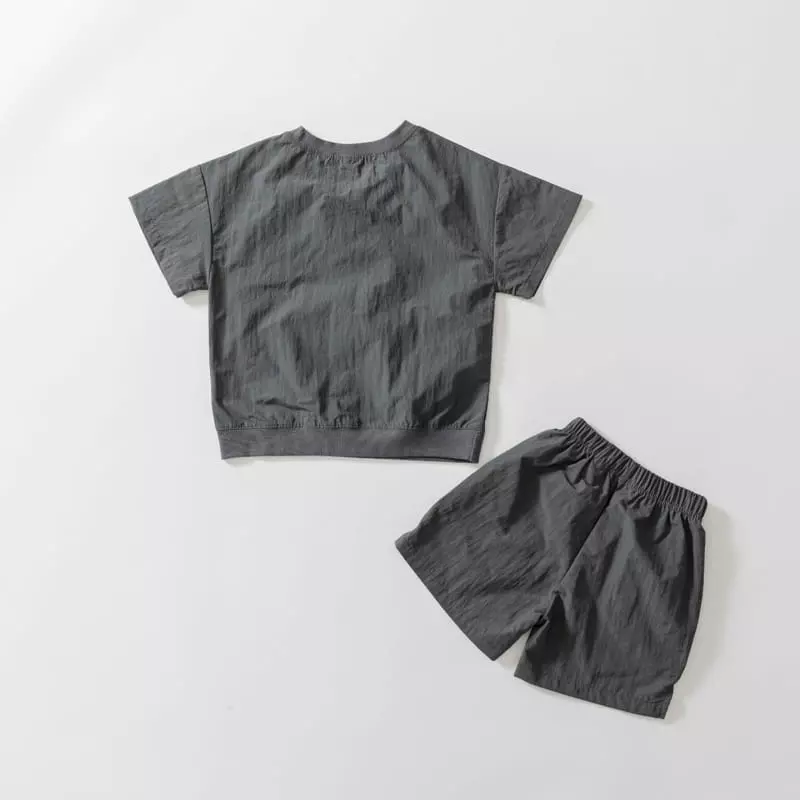 U & I - Korean Children Fashion - #kidsshorts - Toy Sweatshirt Top Bottom Set