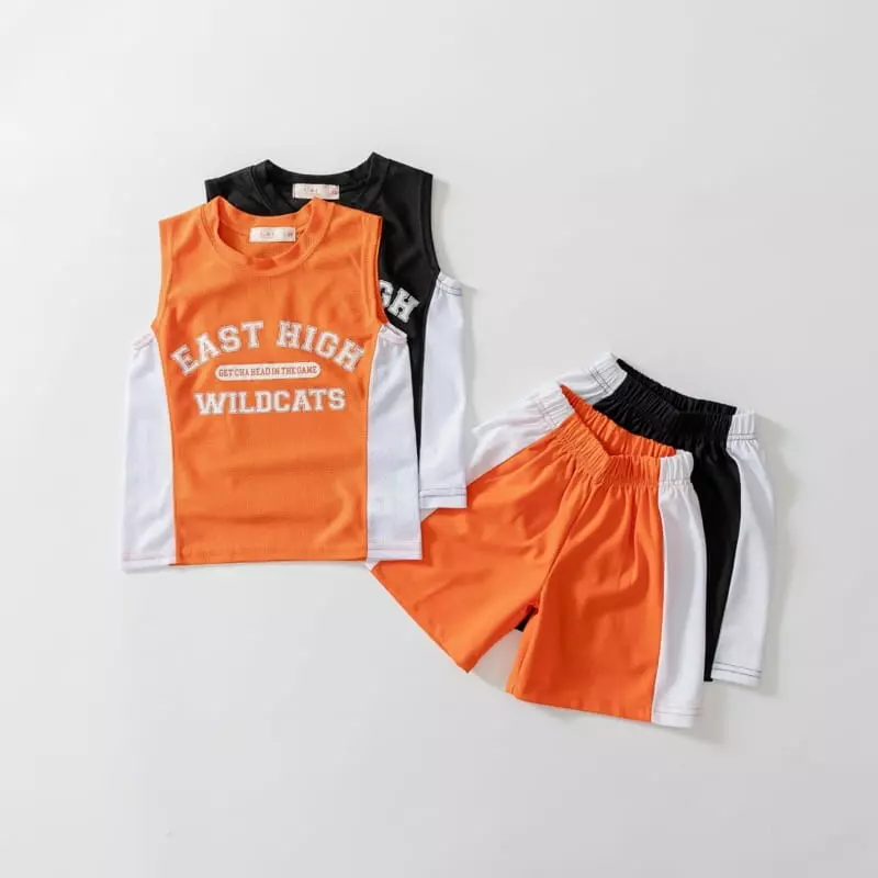 U & I - Korean Children Fashion - #magicofchildhood - East Mesh Top Bottom Set - 7