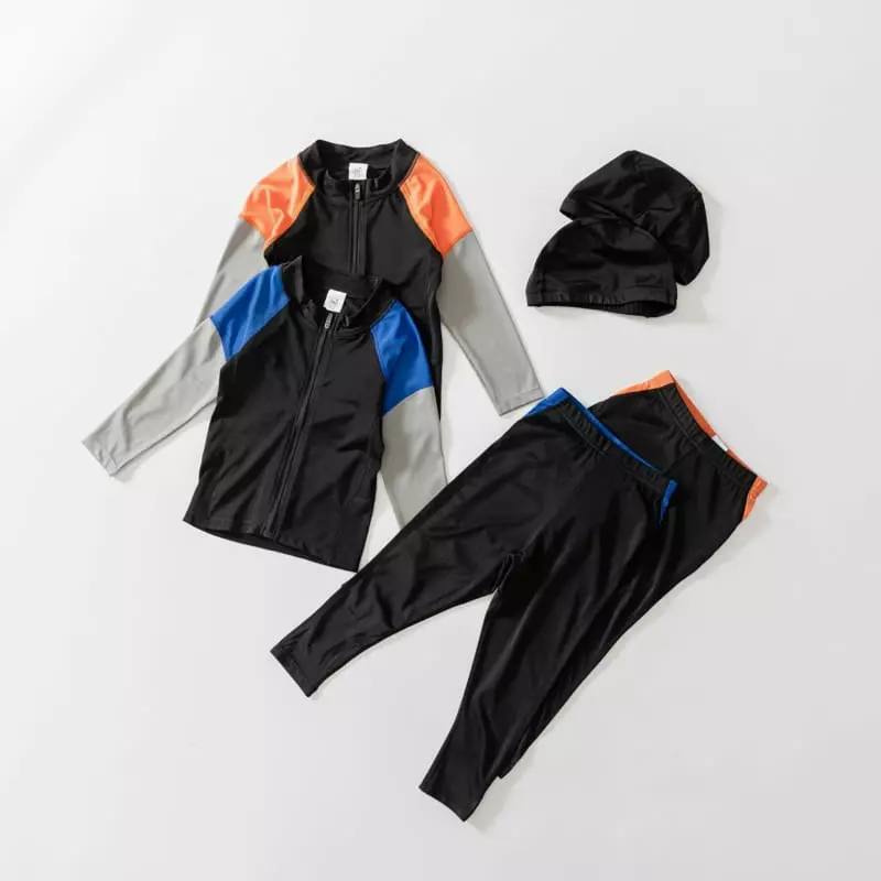 U & I - Korean Children Fashion - #minifashionista - Rash Zip-up Set - 10