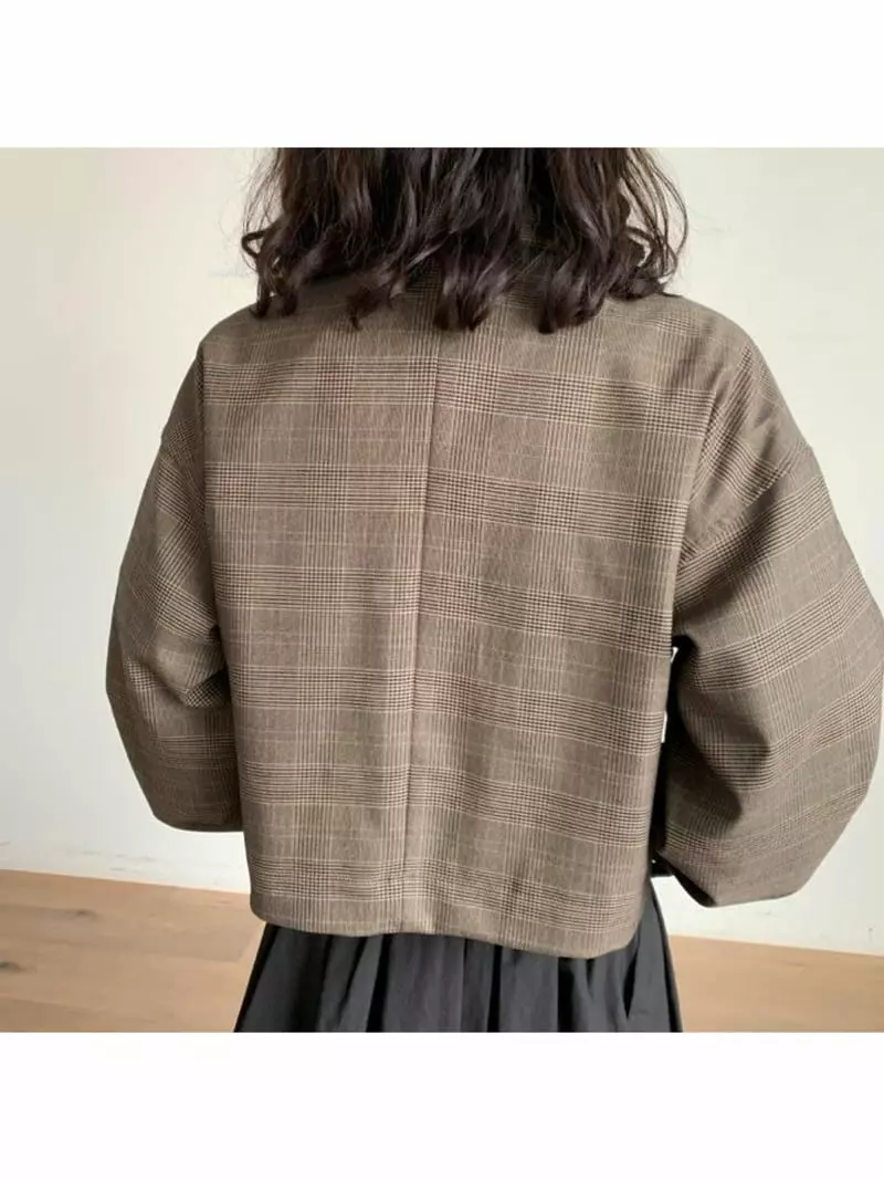 Unbalance - Korean Women Fashion - #thatsdarling - Lemer Jacket - 2