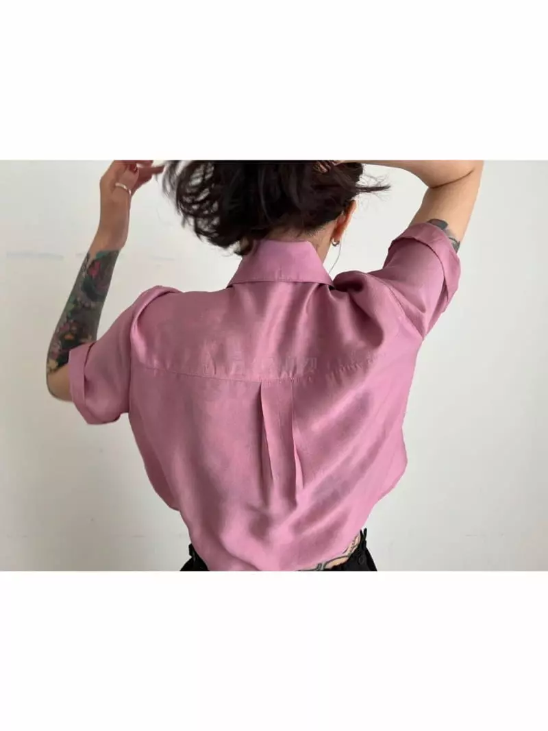Unbalance - Korean Women Fashion - #womensfashion - See Through Blouse - 3