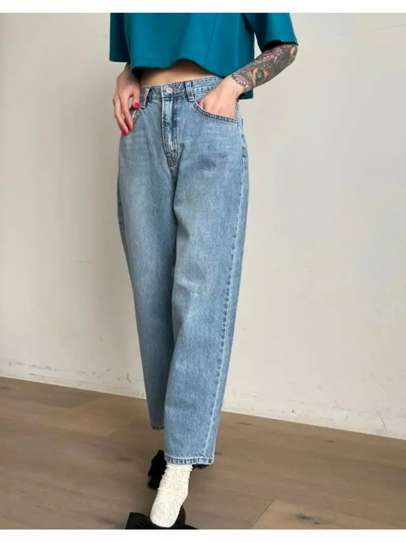 Unbalance - Korean Women Fashion - #womensfashion - Denim Pants - 2