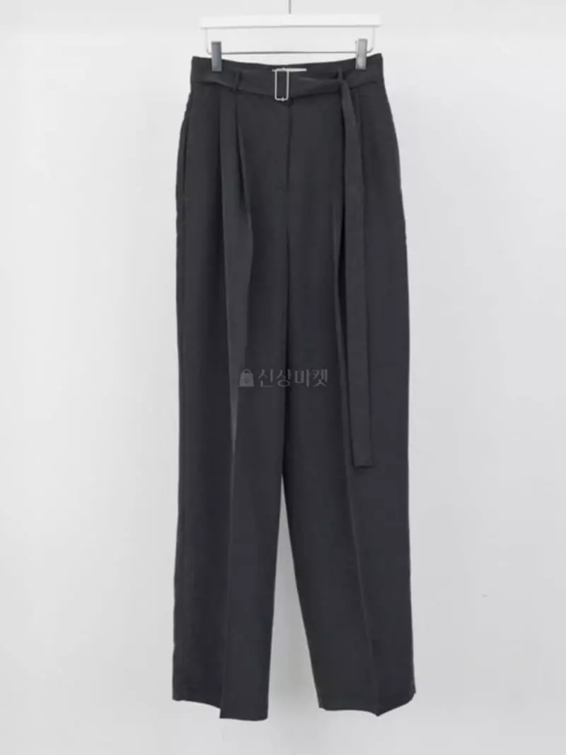 Und - Korean Women Fashion - #womensfashion - Encel Belt Pants - 4