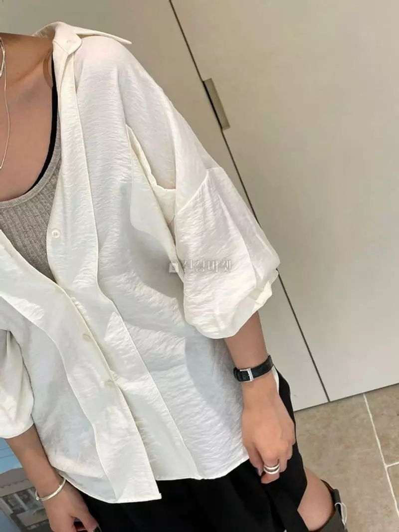 Und - Korean Women Fashion - #momslook - Sand Sleeveless