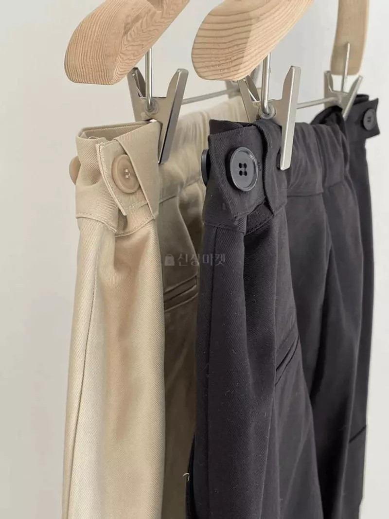 Und - Korean Women Fashion - #momslook - Pocket Pants - 4