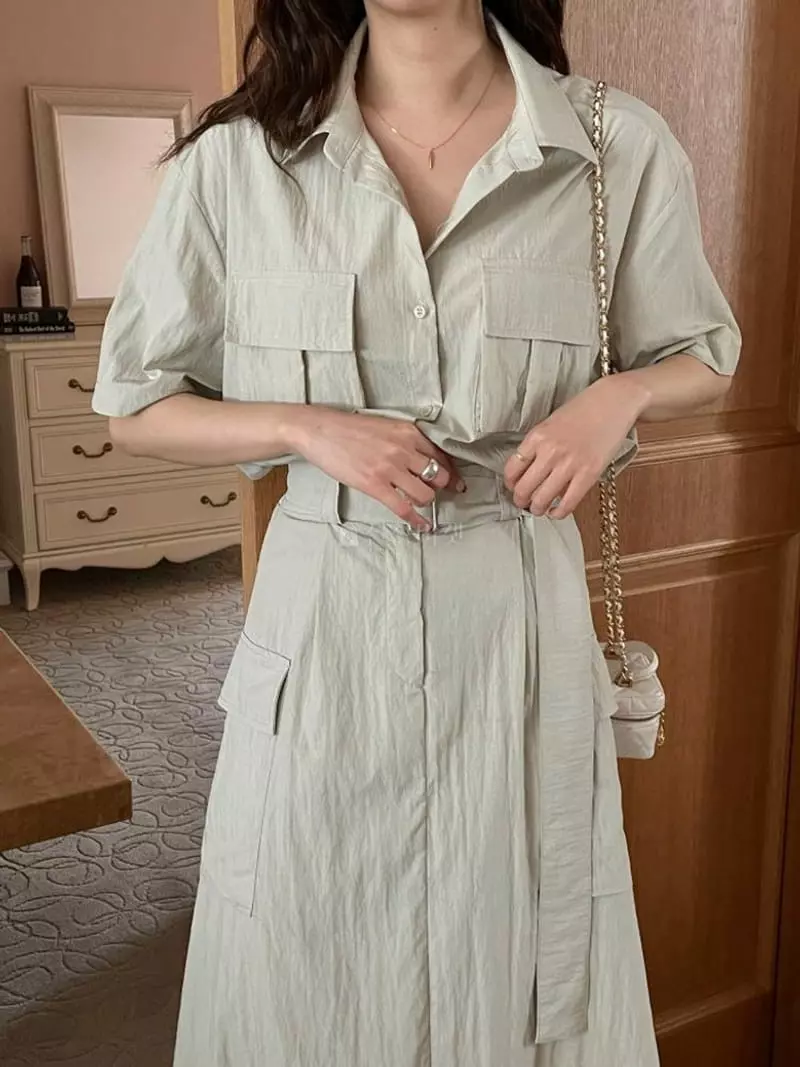 Und - Korean Women Fashion - #womensfashion - Pocket Shirt - 3