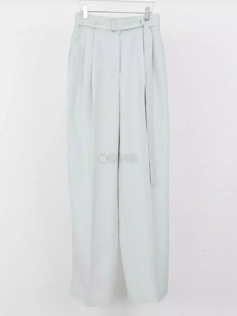 Und - Korean Women Fashion - #womensfashion - Encel Belt Pants - 3