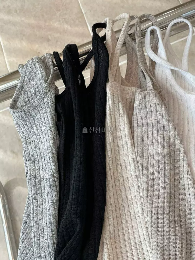 Und - Korean Women Fashion - #momslook - Sand Sleeveless - 4