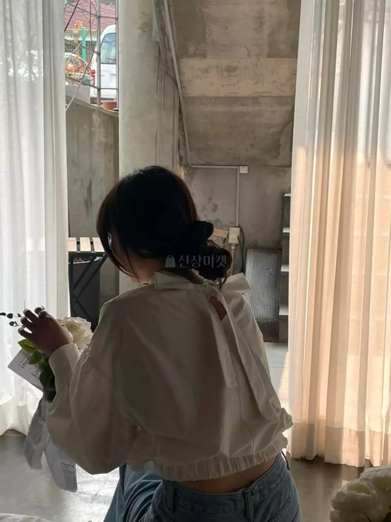 Und - Korean Women Fashion - #momslook - Banding Blouse - 4