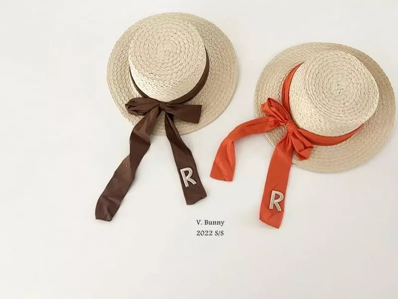 V Bunny - Korean Children Fashion - #Kfashion4kids - R Straw Hat - 9