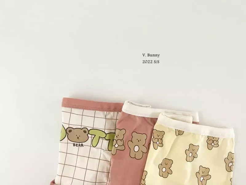 V Bunny - Korean Children Fashion - #Kfashion4kids - OB Underwear Set - 10
