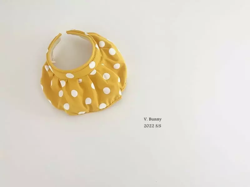 V Bunny - Korean Children Fashion - #childrensboutique - Dot Sun Cap - 4