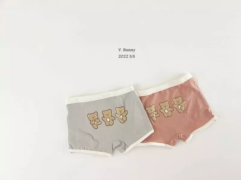 V Bunny - Korean Children Fashion - #childrensboutique - OB Underwear Set - 4