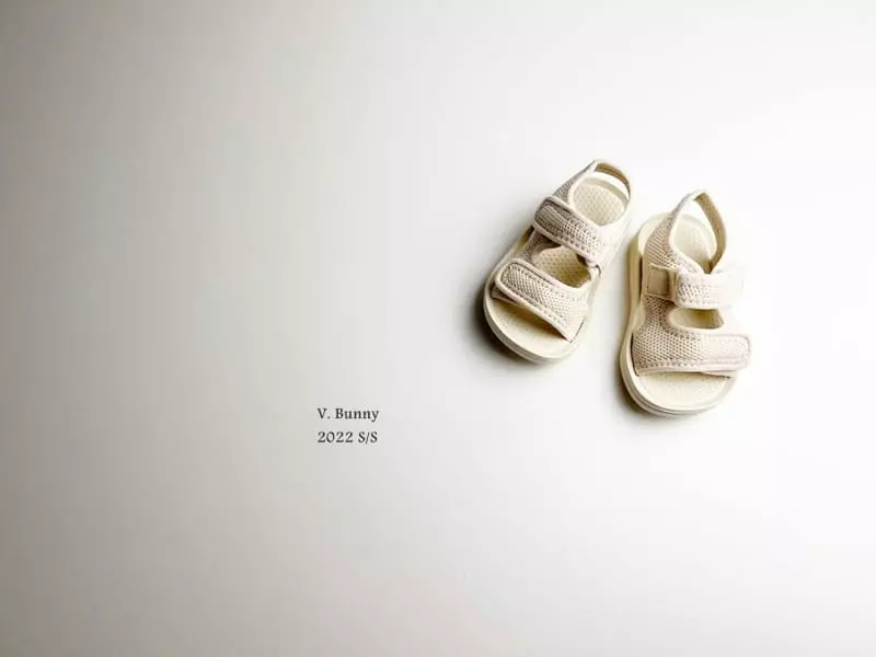 V Bunny - Korean Children Fashion - #designkidswear - Mesh Sandal - 2