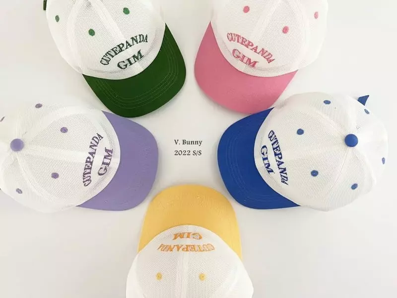 V Bunny - Korean Children Fashion - #magicofchildhood - Gim Mesh Cap - 9