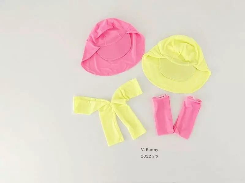 V Bunny - Korean Children Fashion - #magicofchildhood - Water Plau Set - 4