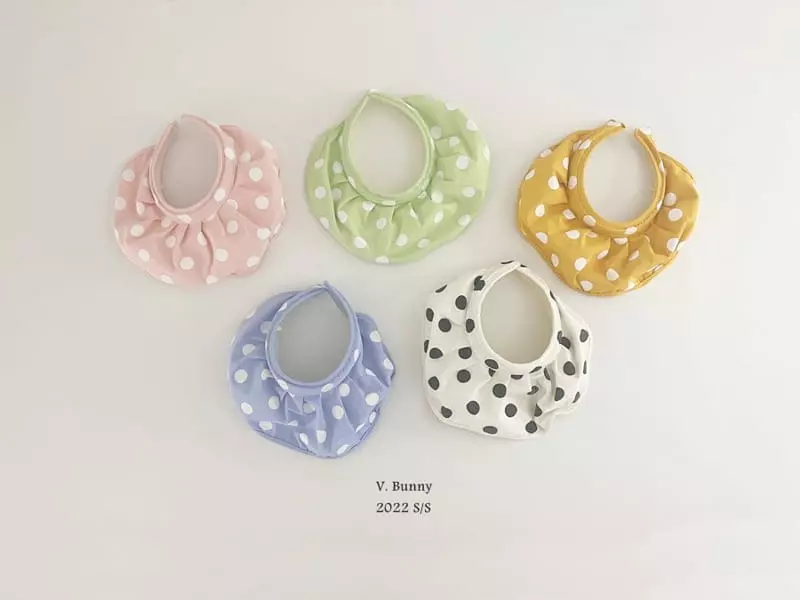 V Bunny - Korean Children Fashion - #stylishchildhood - Dot Sun Cap
