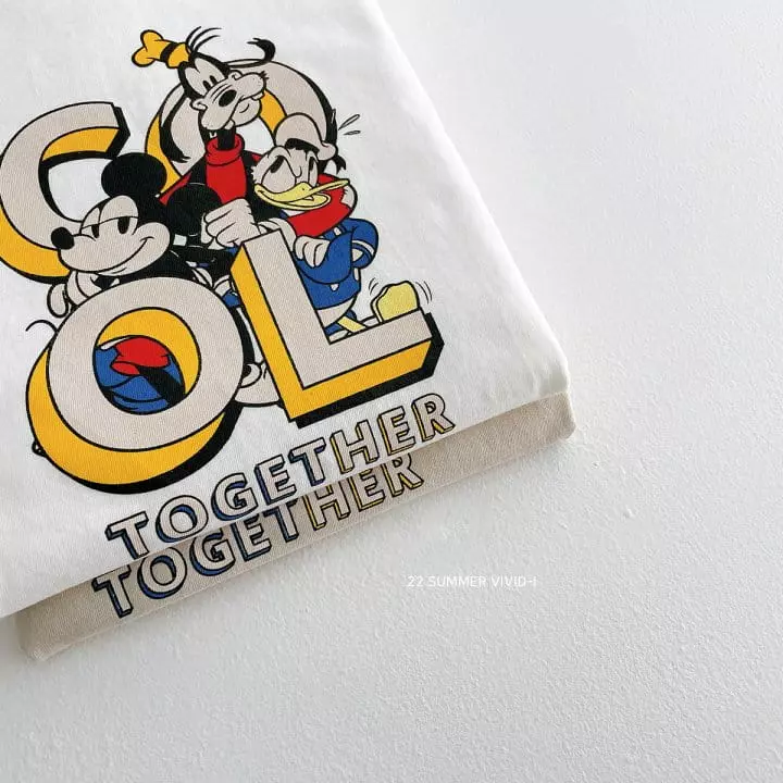 Vivid I - Korean Children Fashion - #Kfashion4kids - Disney Cool Tee