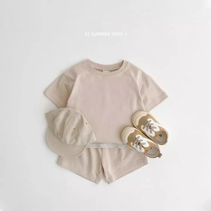Vivid I - Korean Children Fashion - #childofig - 22 Summer Vivid Top Bottom Set - 8