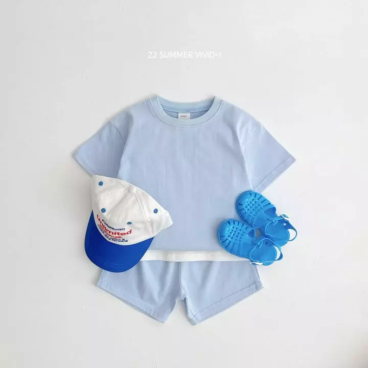 Vivid I - Korean Children Fashion - #childofig - 22 Summer Vivid Top Bottom Set - 9
