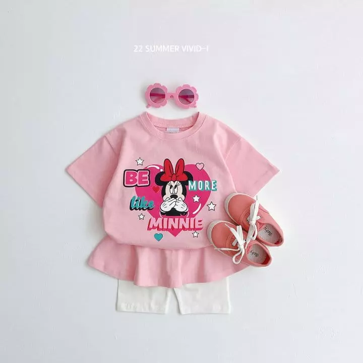 Vivid I - Korean Children Fashion - #prettylittlegirls - Disney Skirt Top Bottom Set - 4