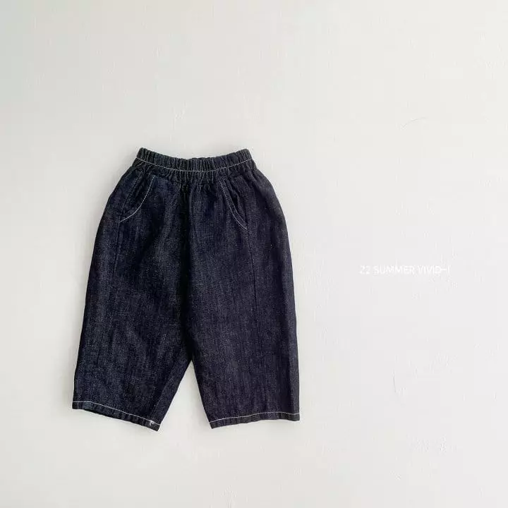 Vivid I - Korean Children Fashion - #childofig - Linen Jeans - 6