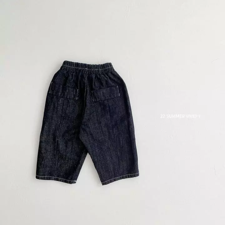 Vivid I - Korean Children Fashion - #childofig - Linen Jeans - 7