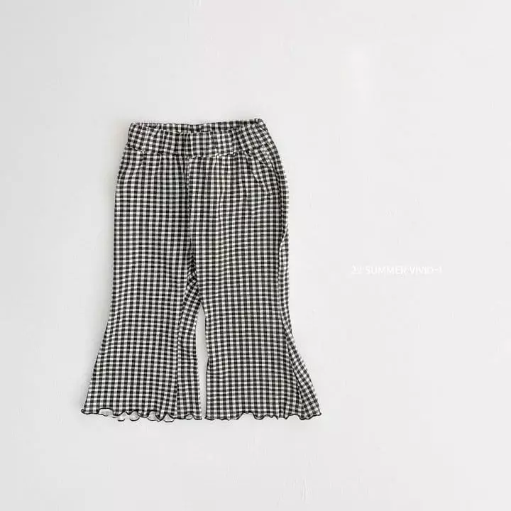 Vivid I - Korean Children Fashion - #childofig - Bootscut Pants - 2