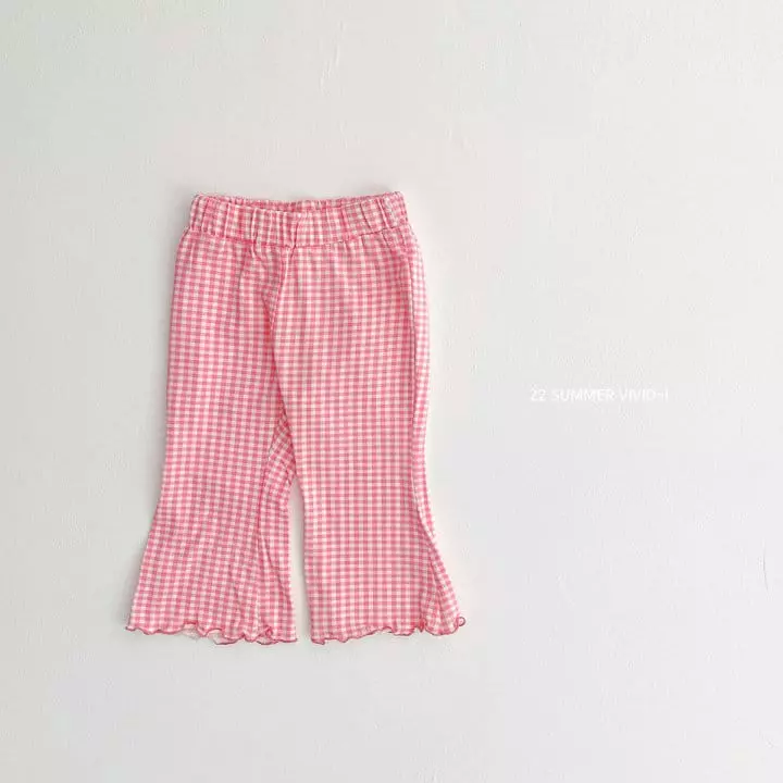 Vivid I - Korean Children Fashion - #childofig - Bootscut Pants - 3