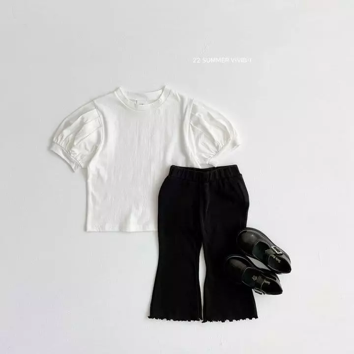 Vivid I - Korean Children Fashion - #childrensboutique - Puff Tee - 6