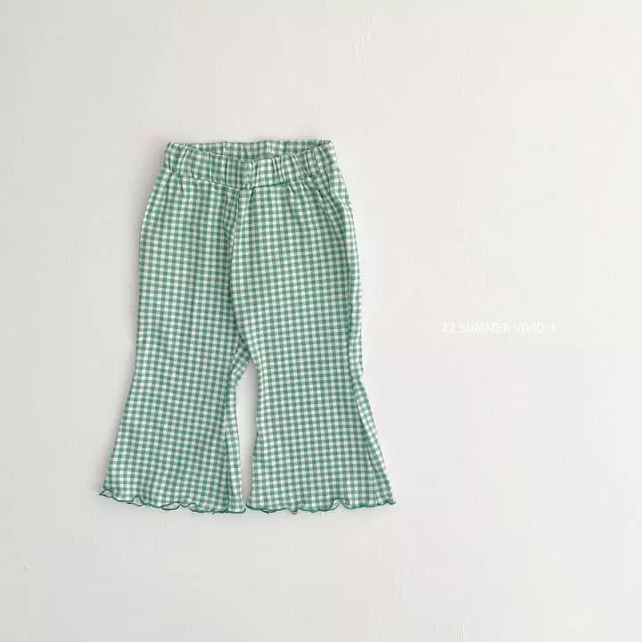 Vivid I - Korean Children Fashion - #childofig - Bootscut Pants - 4