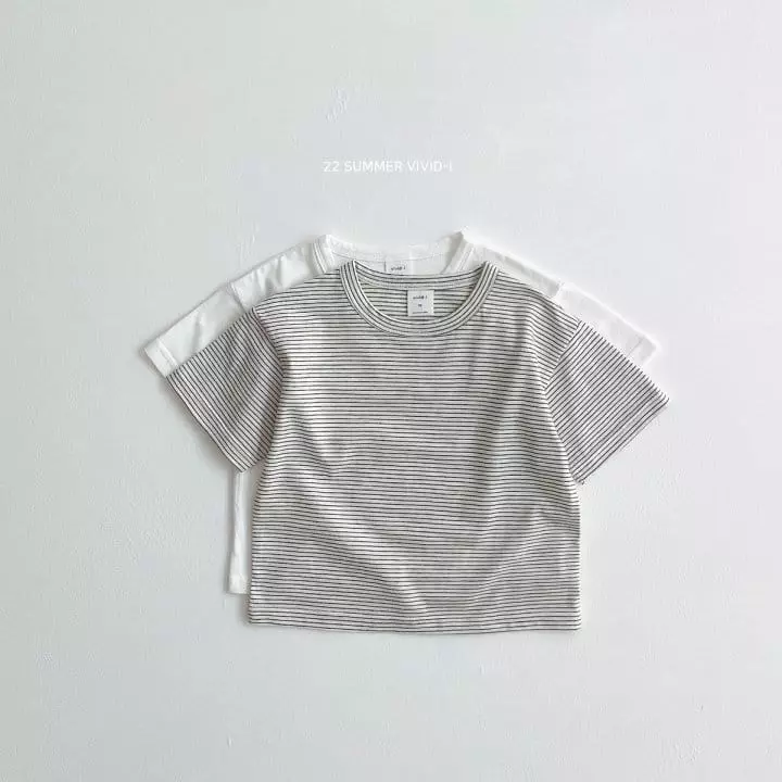 Vivid I - Korean Children Fashion - #designkidswear - Summer One More Tee - 2