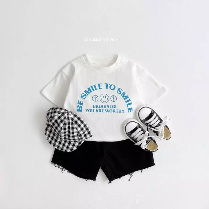 Vivid I - Korean Children Fashion - #designkidswear - Smile Tee - 5