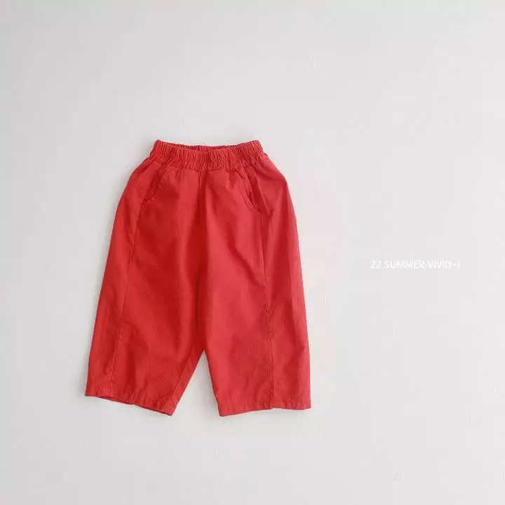 Vivid I - Korean Children Fashion - #designkidswear - Vivid Pants - 8