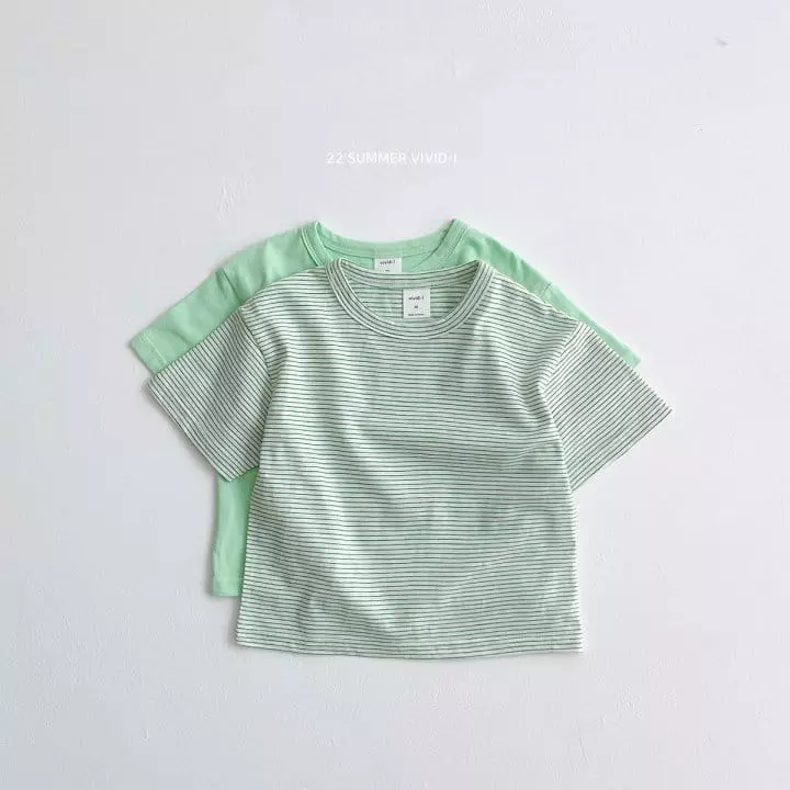 Vivid I - Korean Children Fashion - #discoveringself - Summer One More Tee - 3