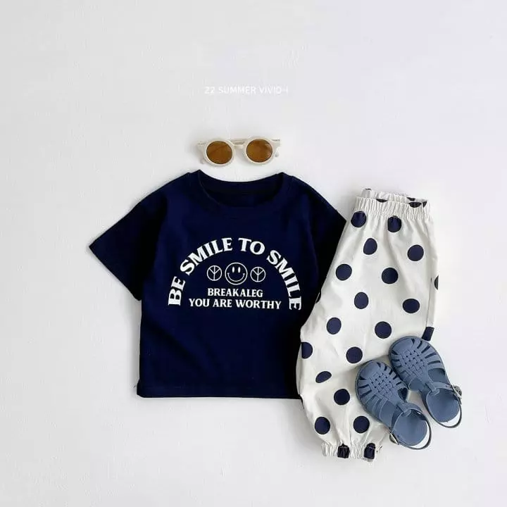 Vivid I - Korean Children Fashion - #discoveringself - Smile Tee - 6