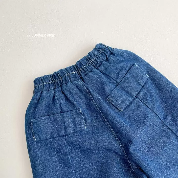 Vivid I - Korean Children Fashion - #discoveringself - Linen Jeans - 10
