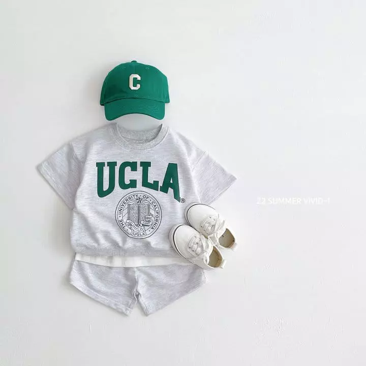Vivid I - Korean Children Fashion - #fashionkids - Summer UGLA Top Bottom Set