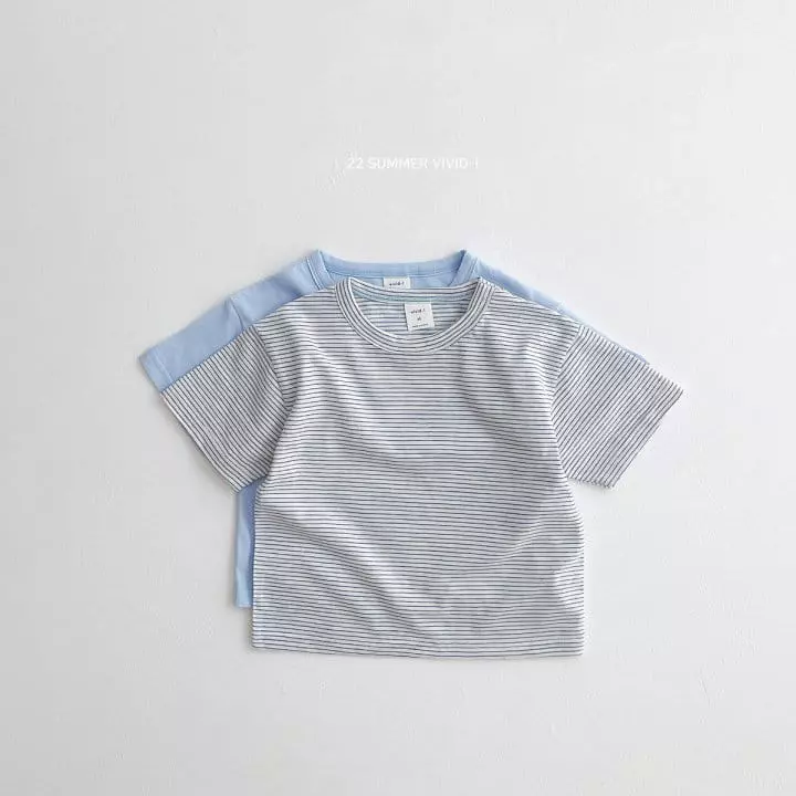 Vivid I - Korean Children Fashion - #discoveringself - Summer One More Tee - 4