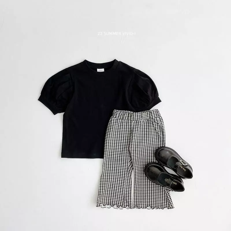 Vivid I - Korean Children Fashion - #kidsshorts - Bootscut Pants - 8