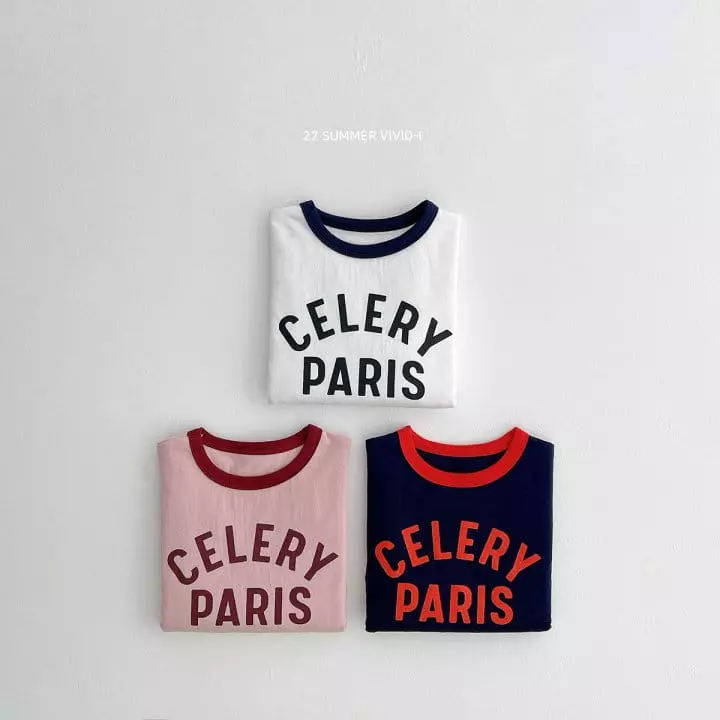 Vivid I - Korean Children Fashion - #kidzfashiontrend - Celery Tee