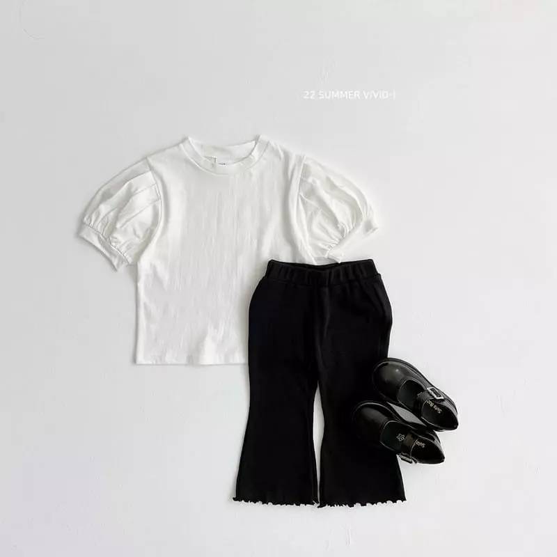 Vivid I - Korean Children Fashion - #kidzfashiontrend - Bootscut Pants - 10