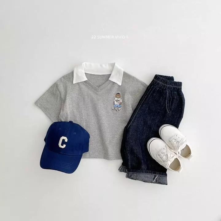 Vivid I - Korean Children Fashion - #littlefashionista - Linen Jeans - 2