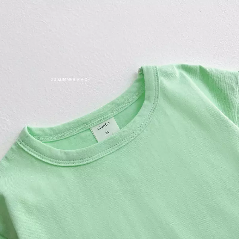 Vivid I - Korean Children Fashion - #magicofchildhood - Summer One More Tee - 10