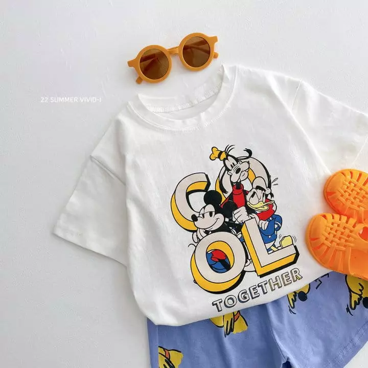Vivid I - Korean Children Fashion - #magicofchildhood - Disney Cool Tee - 3