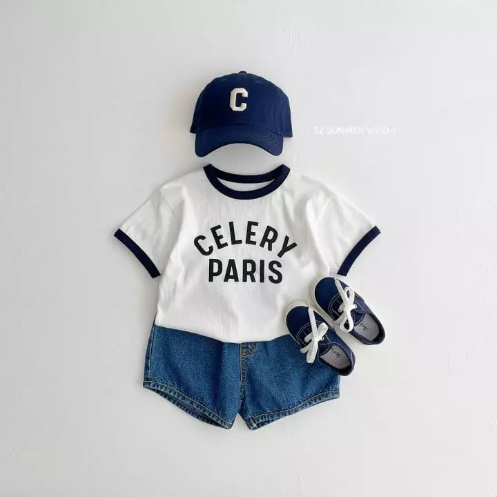Vivid I - Korean Children Fashion - #magicofchildhood - Vivid Denim Shorts - 5