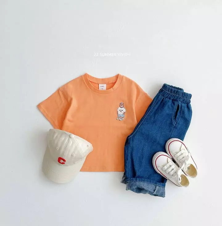 Vivid I - Korean Children Fashion - #magicofchildhood - Linen Jeans - 3