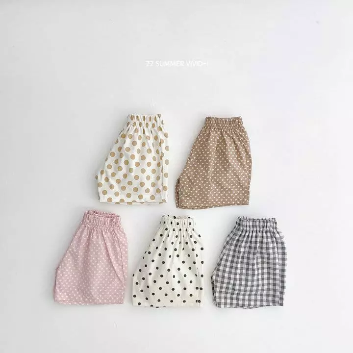 Vivid I - Korean Children Fashion - #magicofchildhood - Paint Shorts